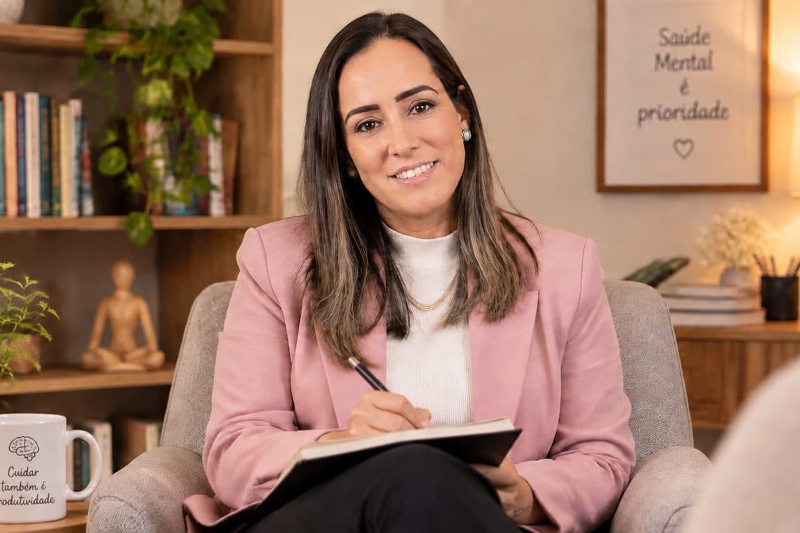 Lucimeire Ladislau Lopes em atendimento na Clínica Lunário